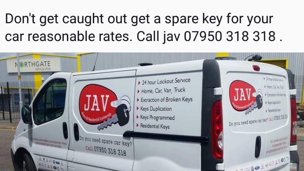 Jav Auto and residential locksmith. Car keys specialist
