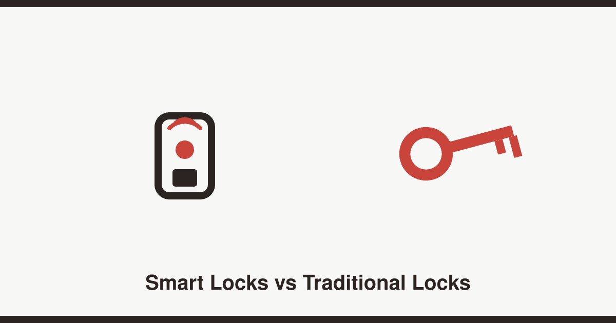 Smart locks vs traditional locks for UK homes