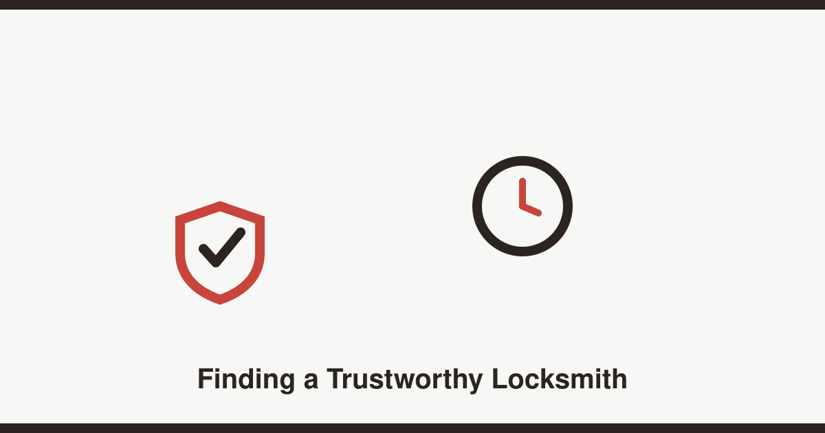 How to find a trustworthy emergency locksmith
